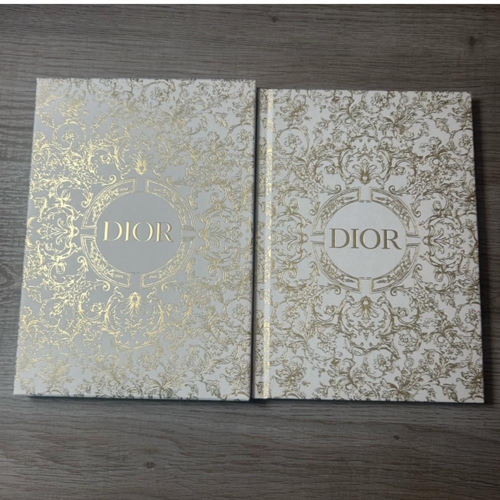 Dior White and Gold notebook NWB
